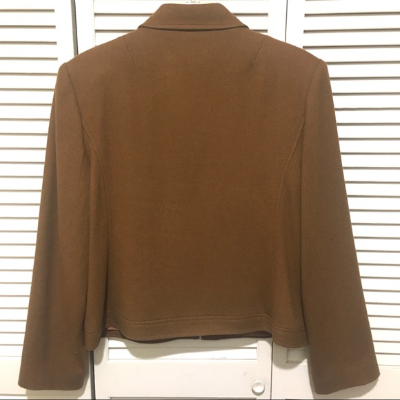 VINTAGE EXPRESS CAMEL WOOL JACKET - Picture 5 of 8